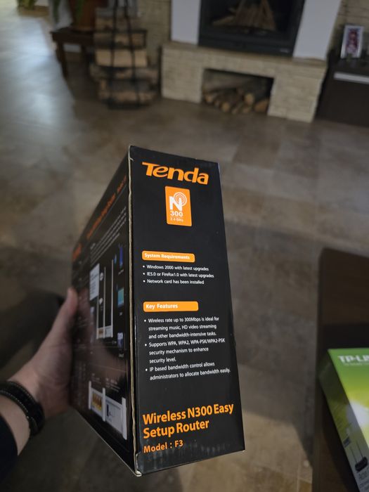 Vand router wireless Tenda F3 N300 efectiv nou