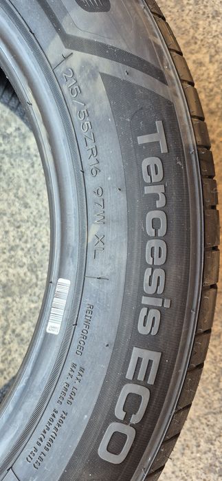 4 anvelope vara noi Tercelo 215/55/16,dot 2026.Pretul este pe bucata.