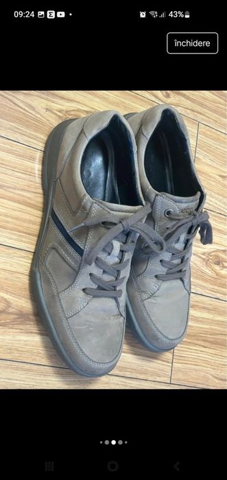 Adidasi barbati Ecco din piele 44