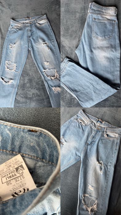 Дънки тип Mom fit