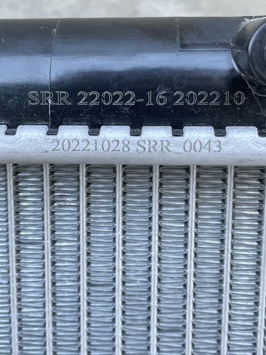 Радиатор на subaru