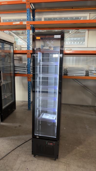 НОВА ! SLIM Хладилна витрина  KUHLSTEIN | 168 Л | NO FROST | LED | 6 РАФТА
