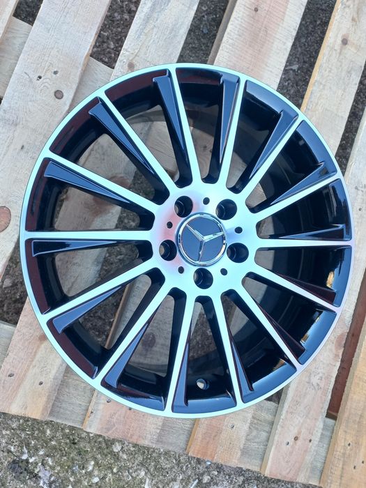 18"Мерцедес ///AMG 7.5ж ет35 A B C CLA GLA GLB Black Polish