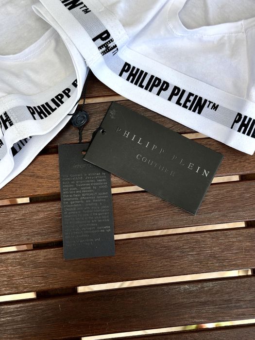 Оригинален комплект 2 бр. бюстиета Philipp Plein Couture - размер М, НОВИ с етикет