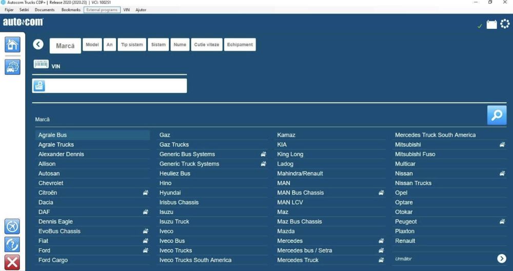 Tester/Diagnoza Autocom+Laptop Lenovo T490 cu Delphi/Autocom 2021