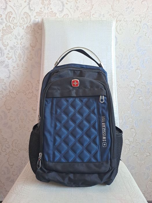 Рюкзак школьный синий