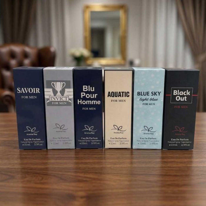Луксозен сет от 6 мъжки парфюма по 22мл