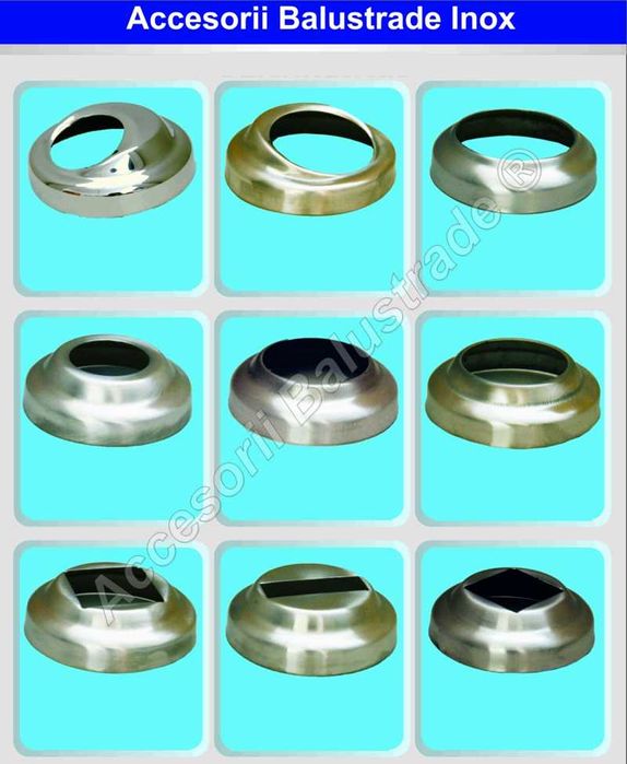 Balustrade inox, piese si accesorii