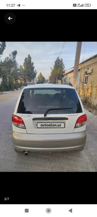 Матиз 2017 4 — позиция, кондиционер бор 
Удар жойи йук. Юмшок балонлар