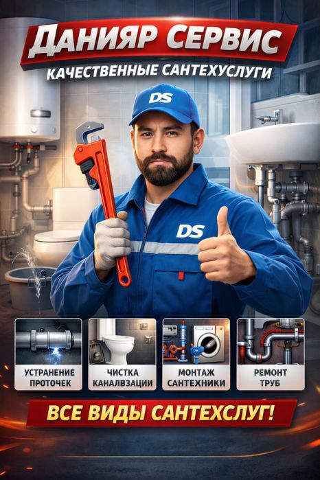 Услуга сантехника 24/7 услуга сварщика