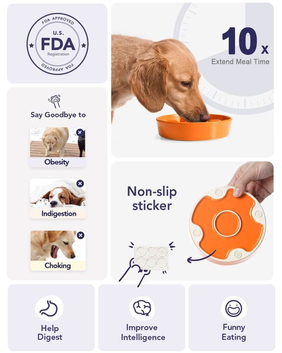 LE TAUCI Bol ceramic pentru câini -