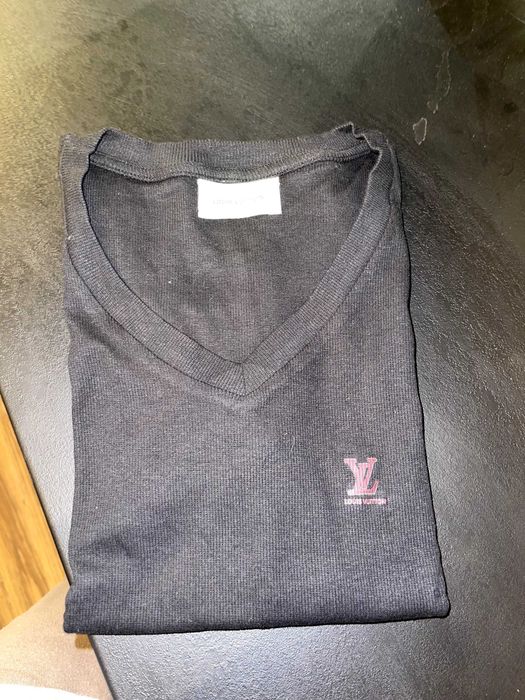 louis vuitton тениска черна нова не носена Луи вютон LV