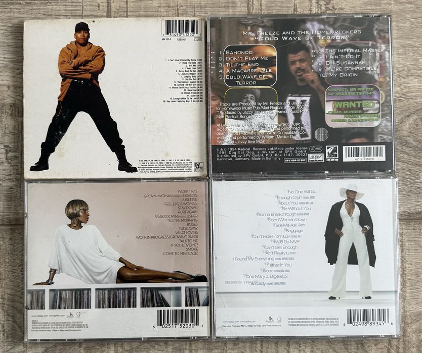Pachet 35 Cd Eurodance/Rap/Hip Hop  - Nina/Sonic Surfers/Rednex:Afrika Bambaataa/Edelweiss/Unique II/Baby  D/ Black Attack/Flip da Scrip/Kool G Rap
