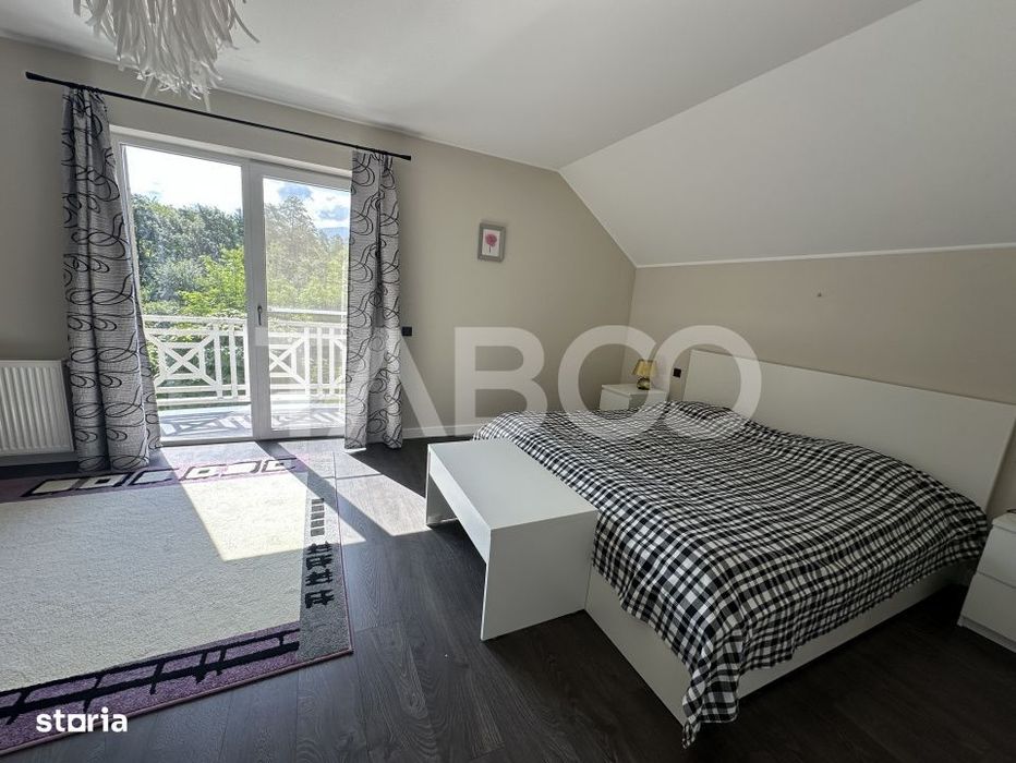 Casa de vacanta moderna Valea Avrigului teren 1108 mp dotari premium