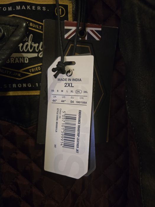Geaca piele Super dry mărimea xxl