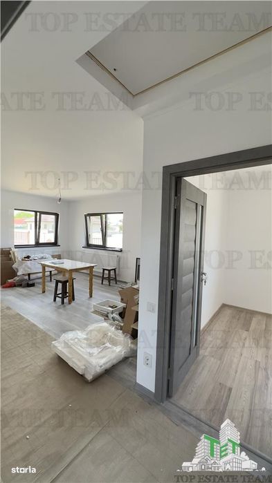 Casa individuala 3 camere pe parter, cu toate utilitatile si 300 mp de