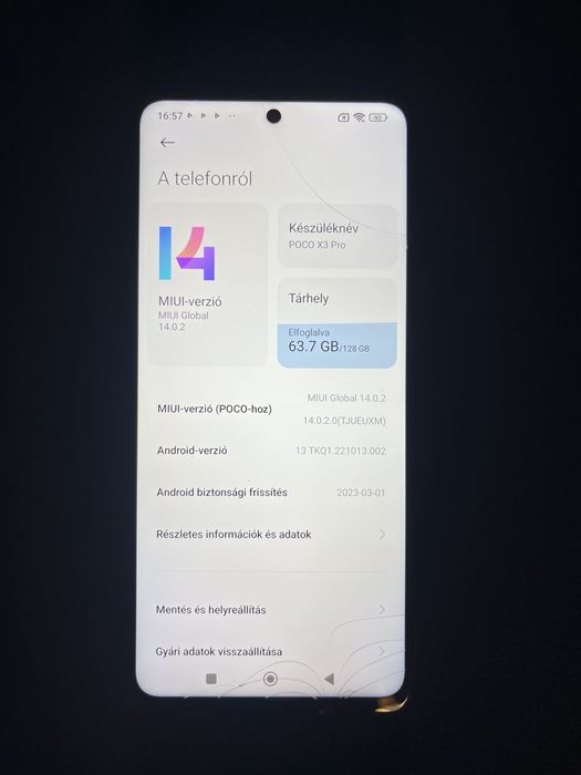 Poco x3 Pro spart dar perfect functional