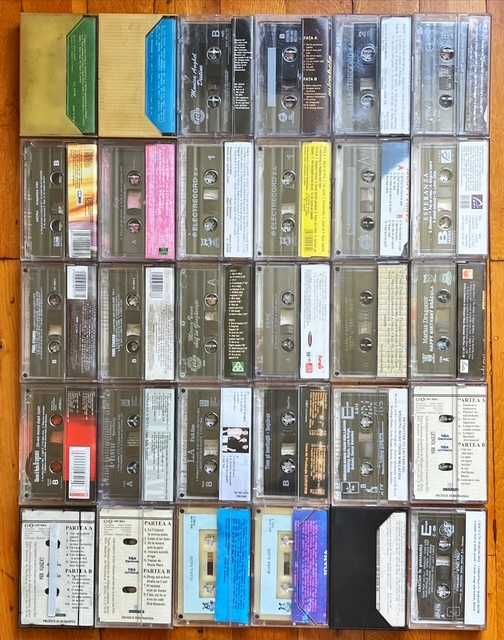 Lot casete RO: Gashka Vama Veche Talisman Andries T. Gheorghe N&D I. Radu..