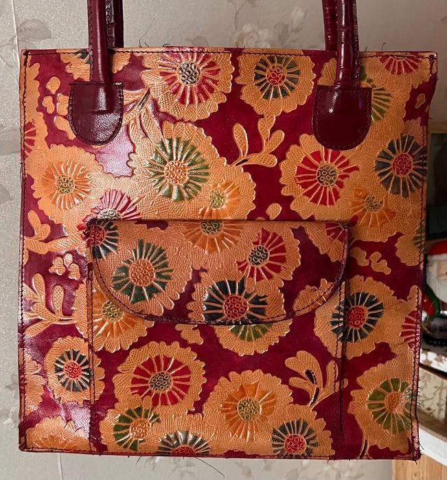 Geantă piele naturala