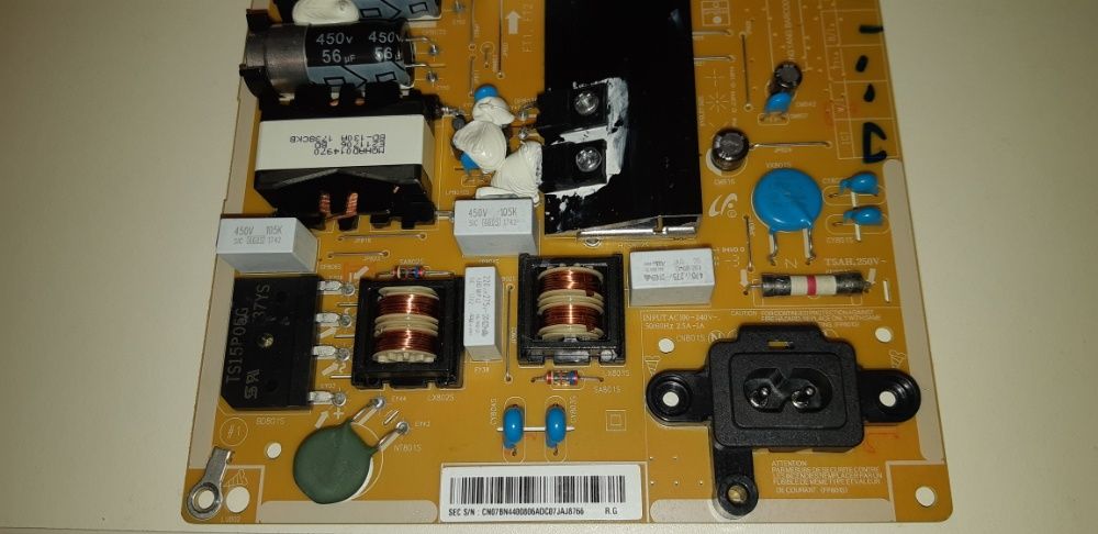 Samsung TV UE40MU6172U - componente