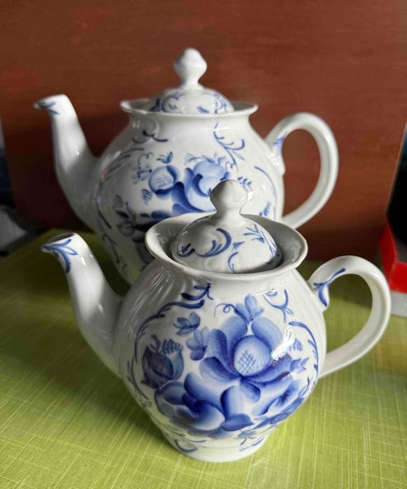 Чайные наборы СССР: чайник 3 л + заварочный
