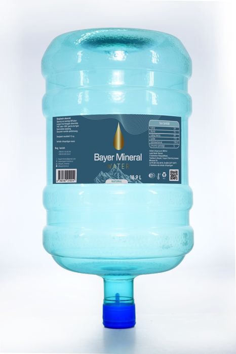 Очищенная питьевая вода Bayer Mineral Water - бесплатная доставка