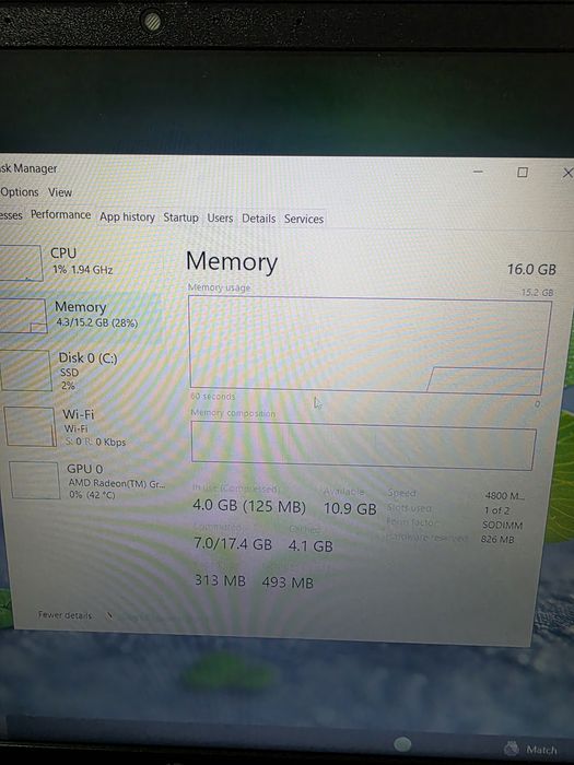 HP 255R G10  Ryzen 5 7535U 16 gb DDR5 EMAG