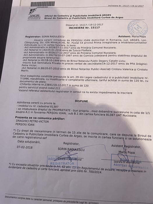 Vând padure 17300m Toaca-Nucșoara-Argeș