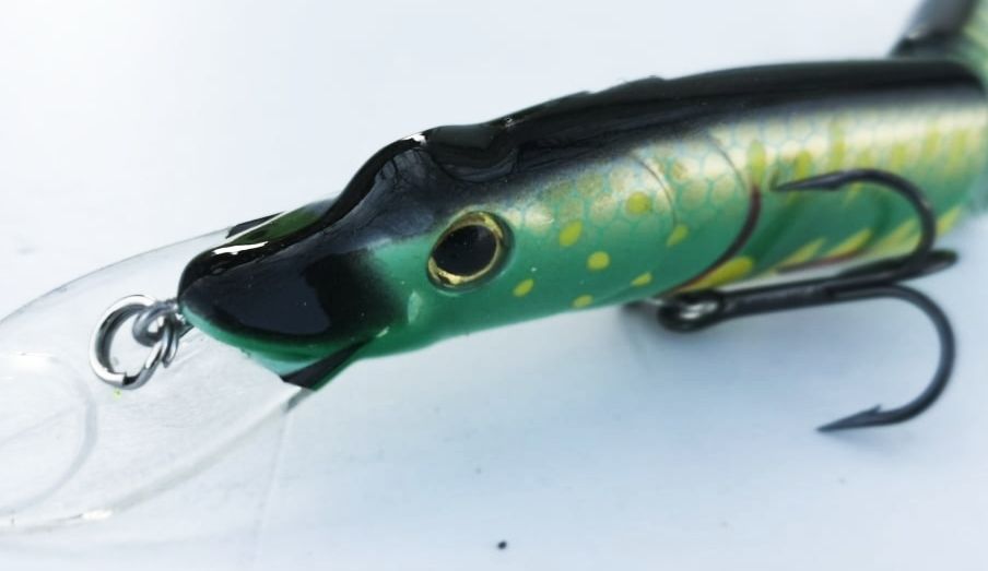 Високо ефективен воблер за щука и бяла риба Formax Attack