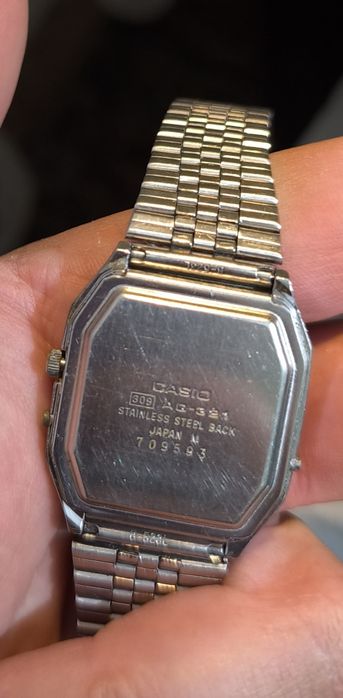 Casio Ana-Digi anii 80 funcțional
