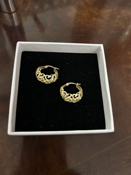 Продам золотые итальянские серьги