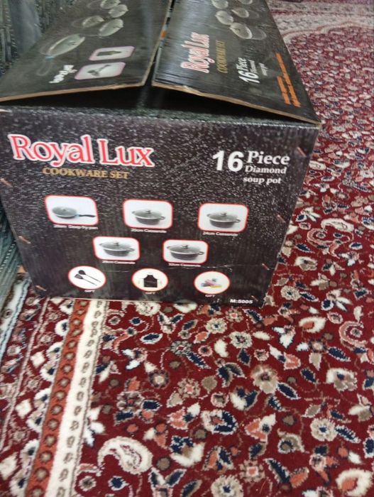 Royal lux qozon toplami (nabor) MEGA mesirofka