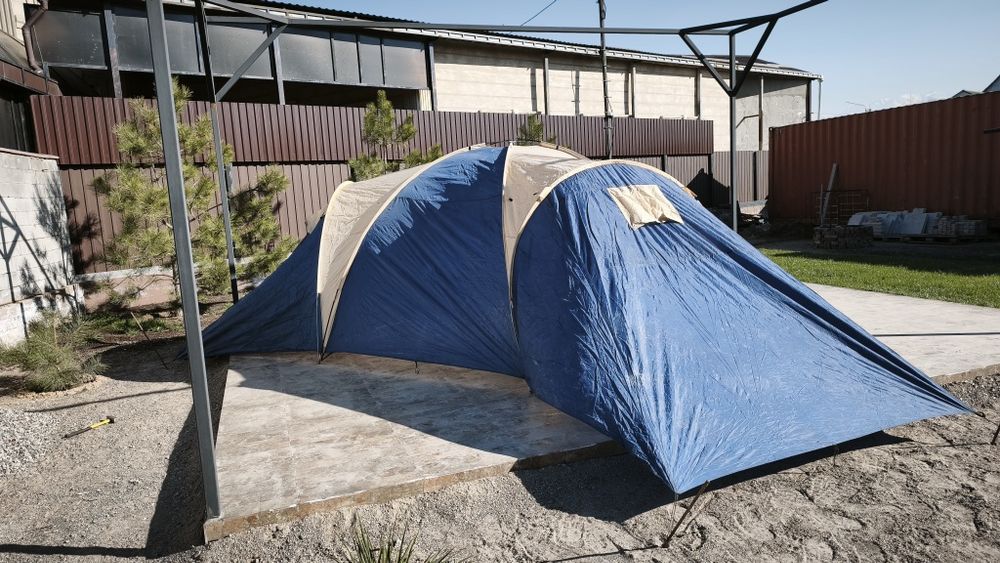 6 местная палатка б/у