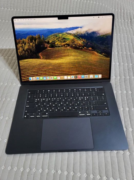 Macbook Air M2 15dyum  midnight blue full box sotiladi!!!