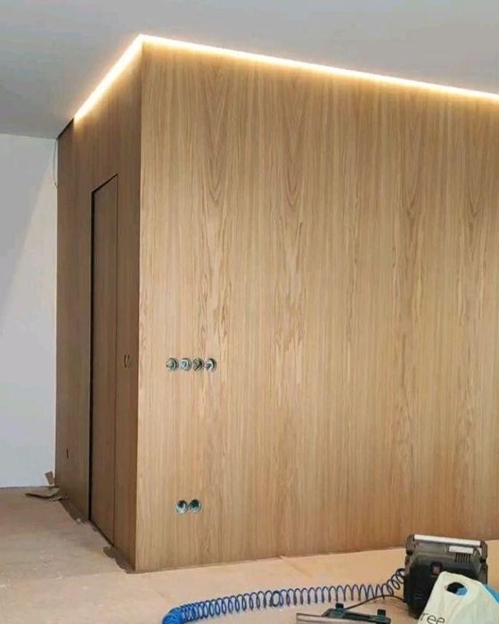 Стеновые панели из МДФ. Шпонированные и Ламенированные.