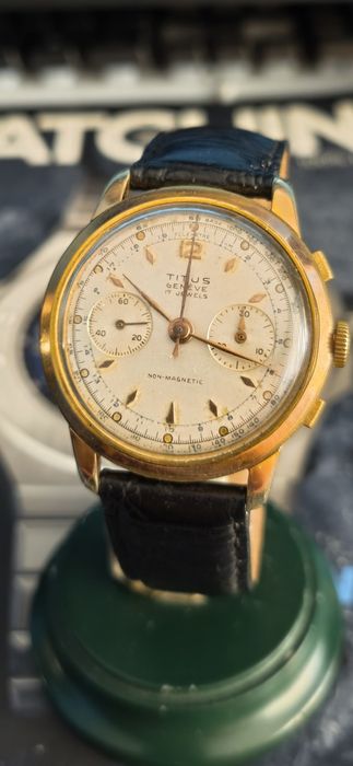 Ceas Titus Geneve vintage chronograph
