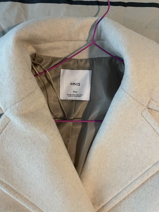 Палто с вълна от Mango