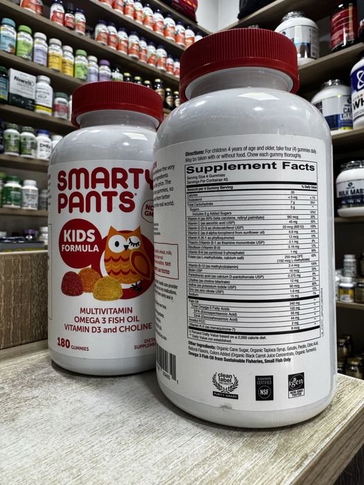 Smarty Pants 180 Gummies kids