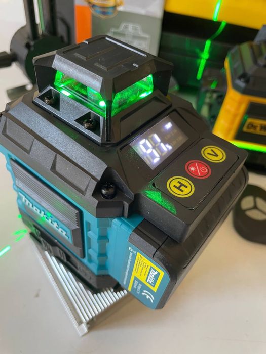 Лазерный уровень Dewalt Makita Bosch 4D 360° 16 линии
