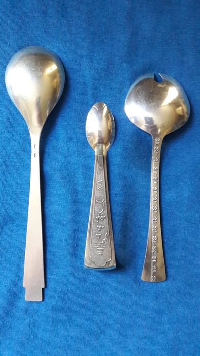 Серебро - столовые приборы