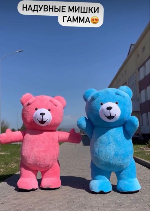 Мишки теди аниматор прокат