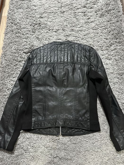 Дамско кожено яке Манго