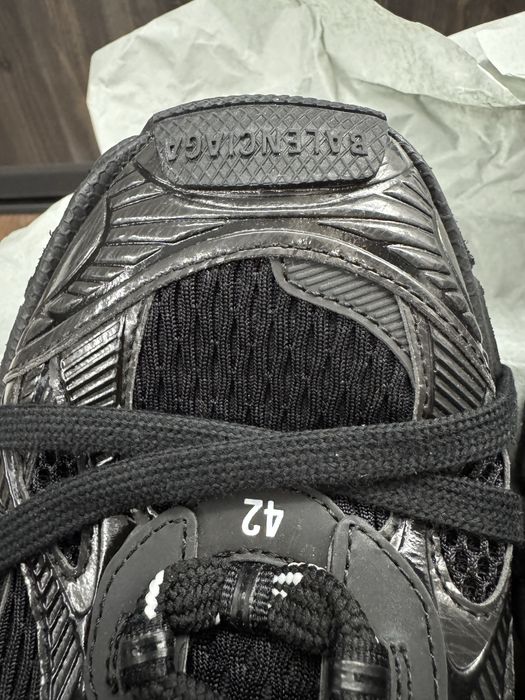 Balenciaga 3XL Panelled Sneakers black