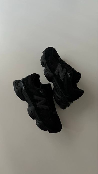 New Balance 9060 “Triple Black Suede”