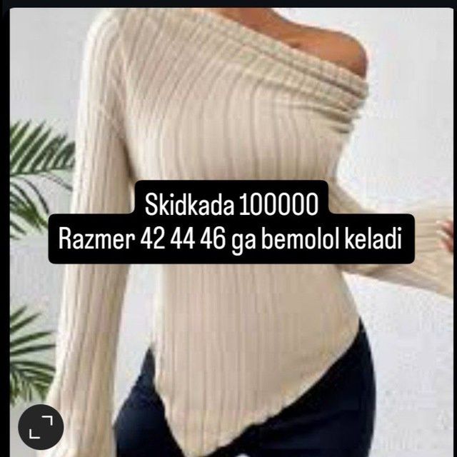 Ayollar skidkali kiyim toʻplami Turkiya