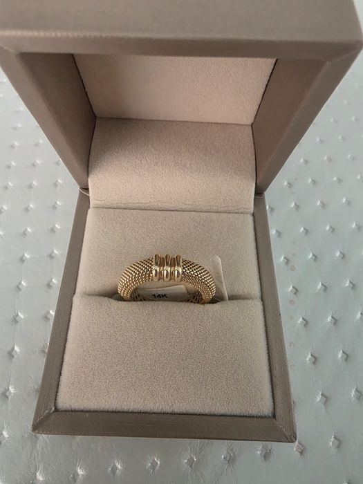 Золотое кольцо 19размер