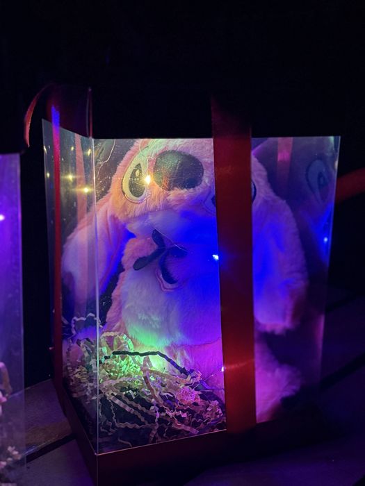 Розовый стич дышащий