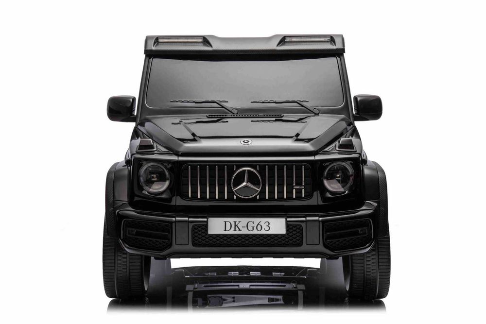 Двуместна джип G63 4X4 24V батерия,MP3, с меки гуми с Кожена седалка
