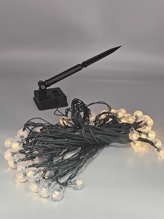 Соларни LED гирлянди за външна и вътрешна декорация