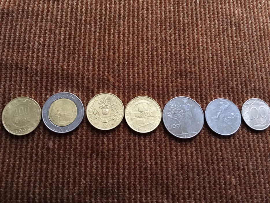 сет Италиански лирети / lire